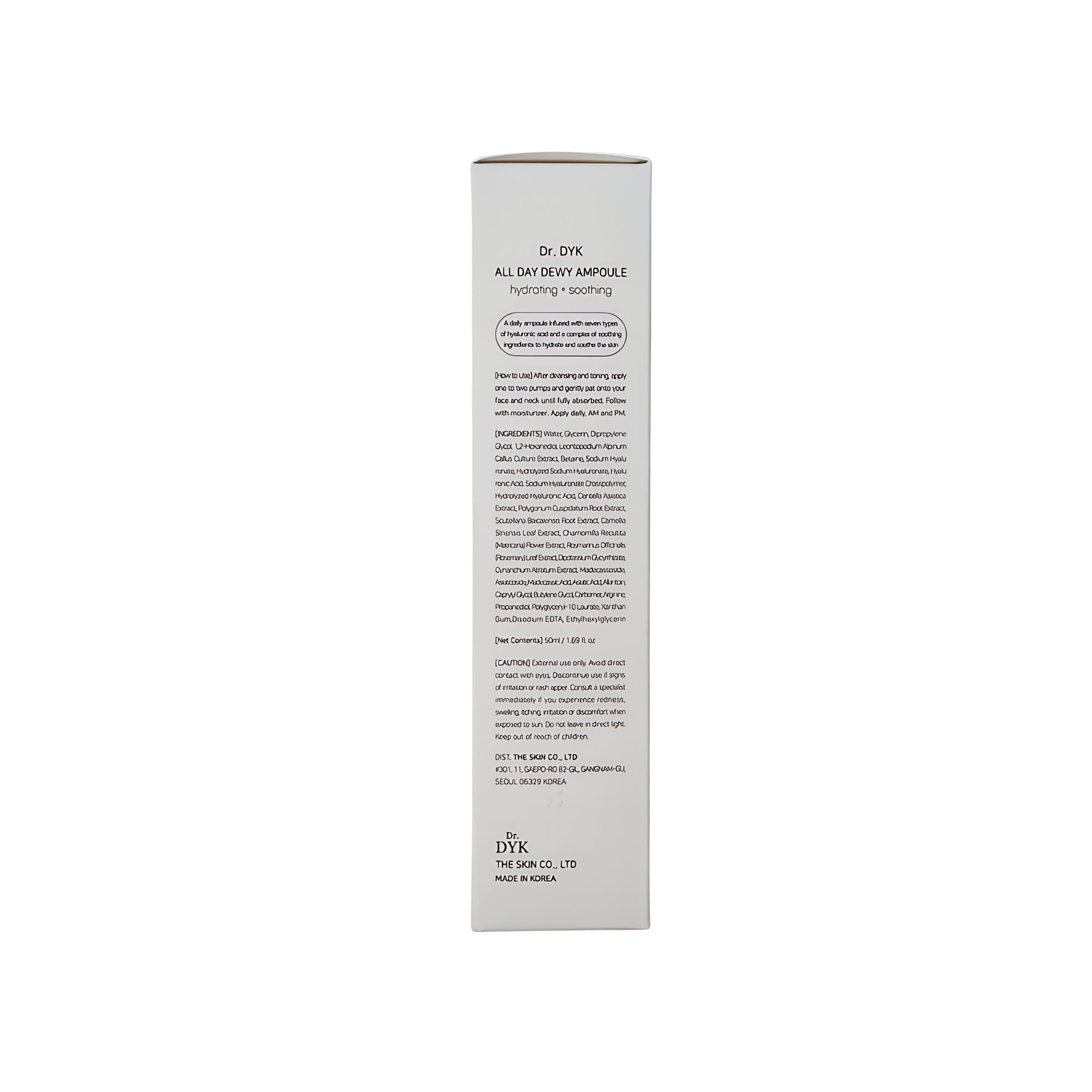 Ampoule Box Side Ampoule Box Side