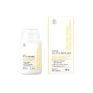 Vita Creamy Bubble Pack Cleanser Container and Box